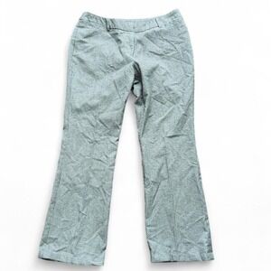 Worthington - Classic Fit Dress Pants - Women's 10- Gray Houndstooth